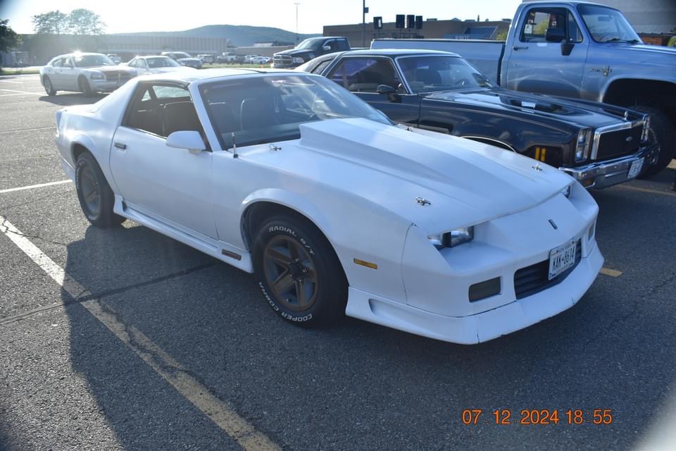 Brian Kelly with 1982 Chevrolet Camaro Z28