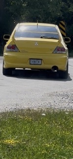 Rod Patterson with 2004 Mitsubishi  Evolution  GSR