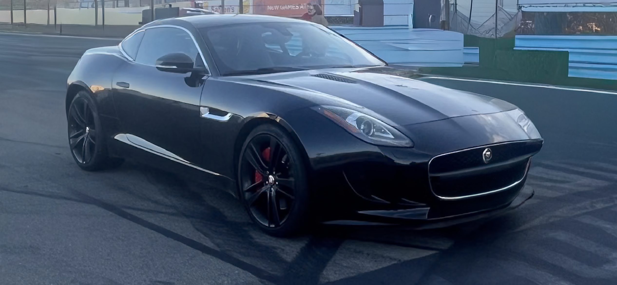 John McAneney with 2016 Jaguar F Type Base