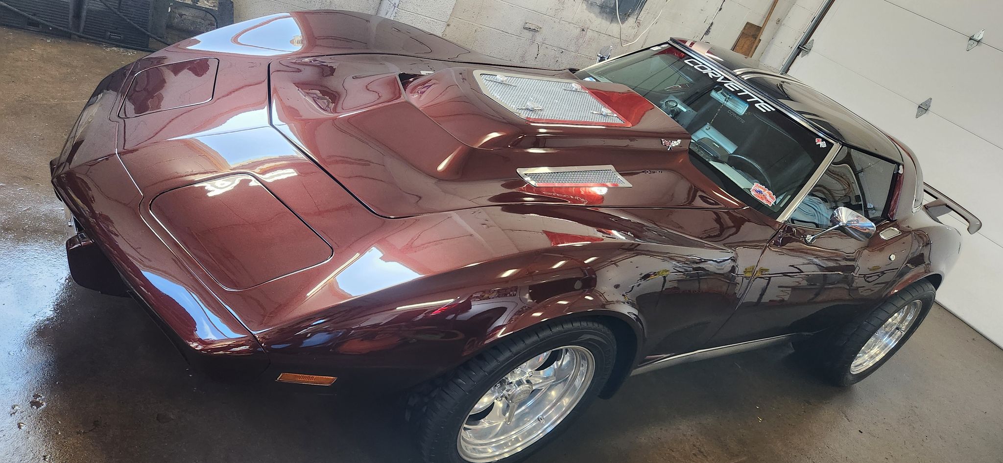 Kevin Yaggie with 1979 Chevy Corvette Custom