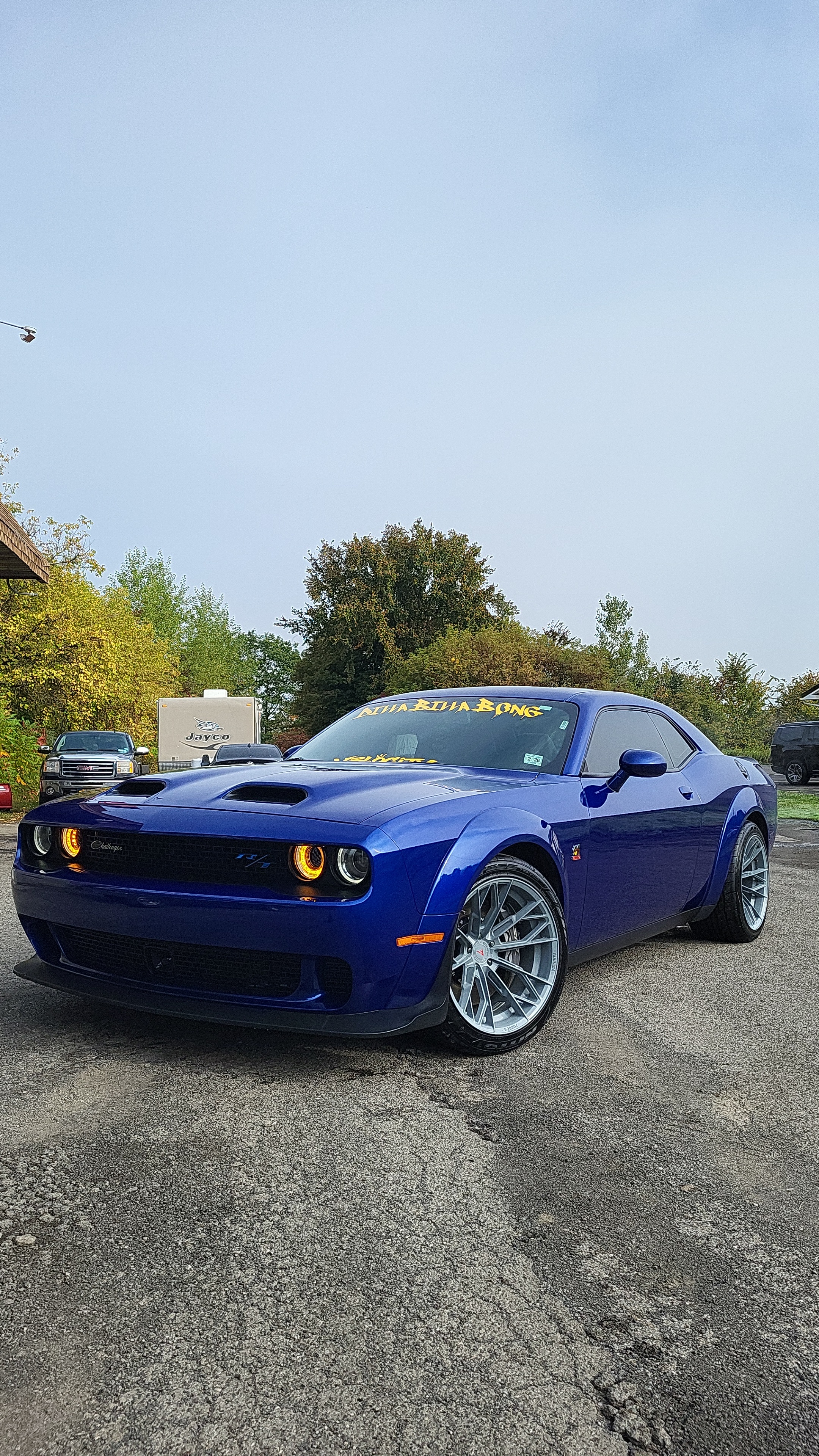 Dylon Bechtold with 2021 Dodge Challenger R/T Scatpack Widebody