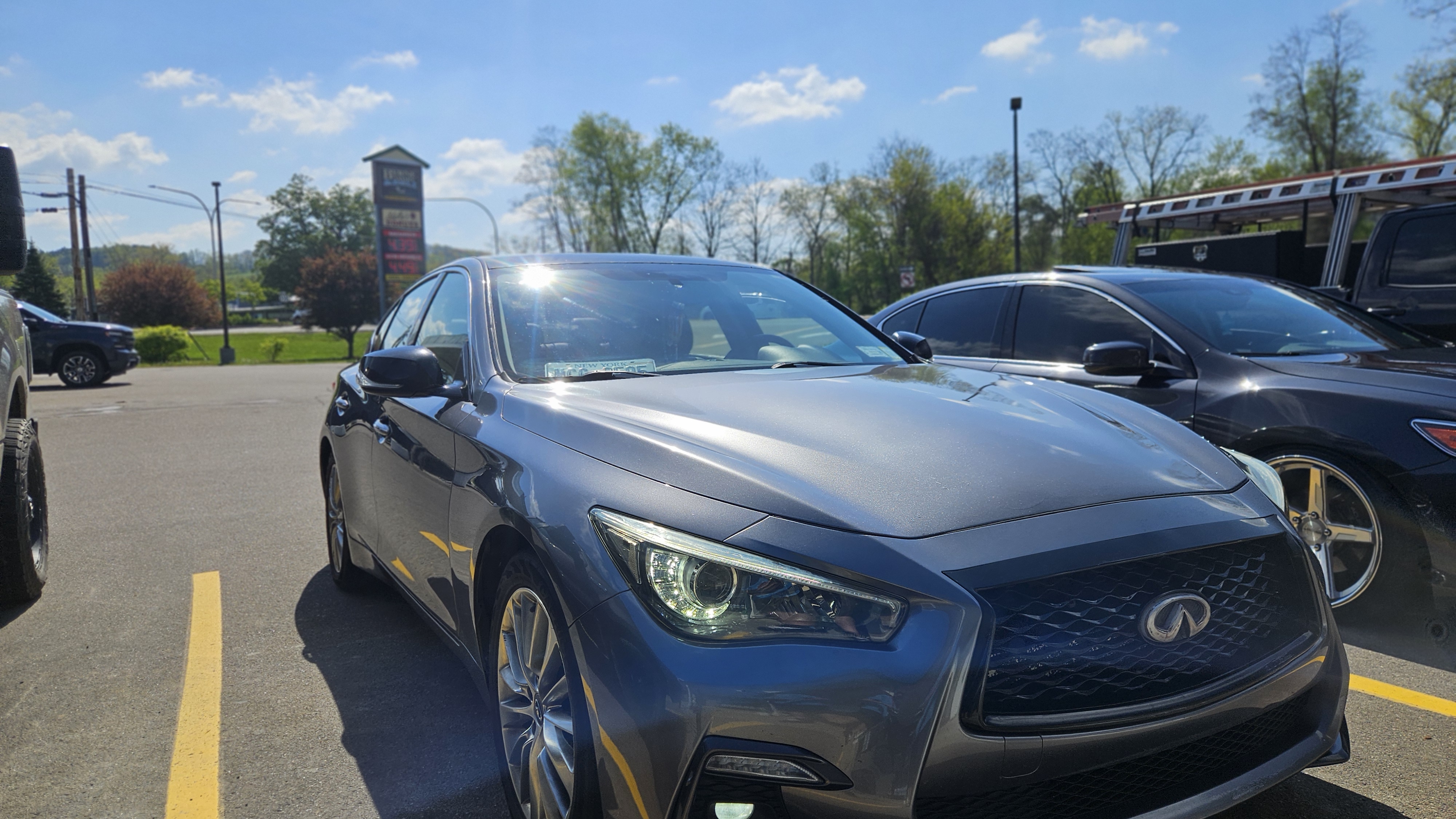 Miguel Colon with 2018 Infiniti Q50 Luxe