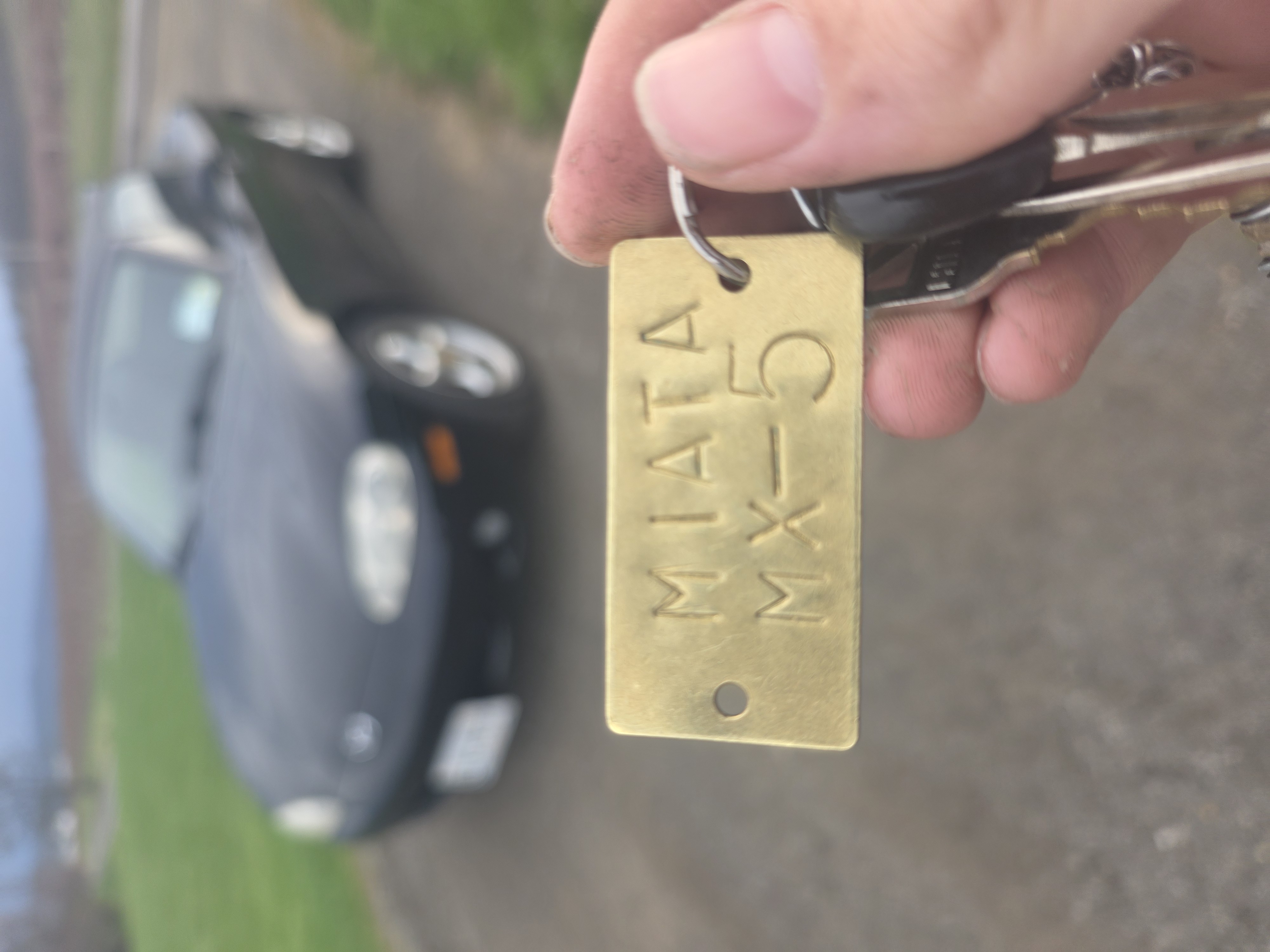 Owen Freeland with 2002 Mazda Miata Base