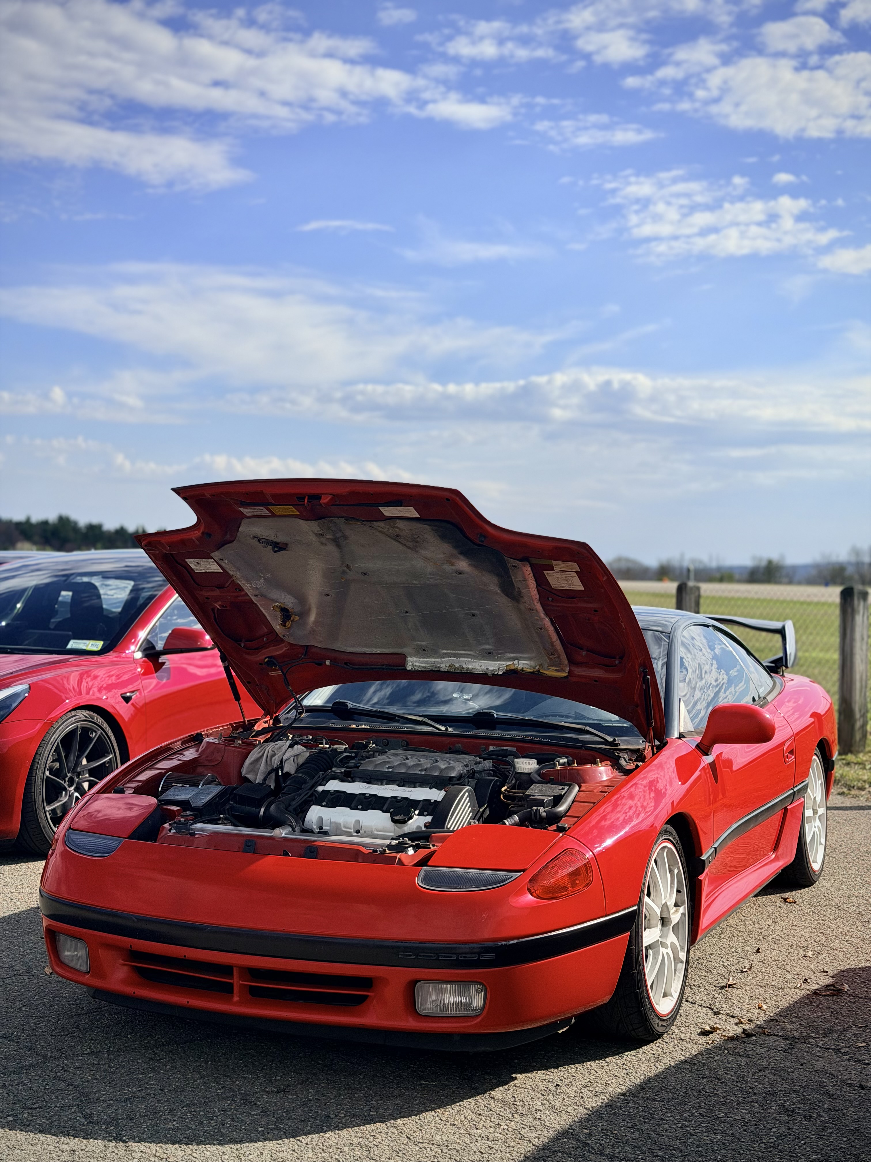 Nolan Lauper with 1991 Dodge Stealth ES
