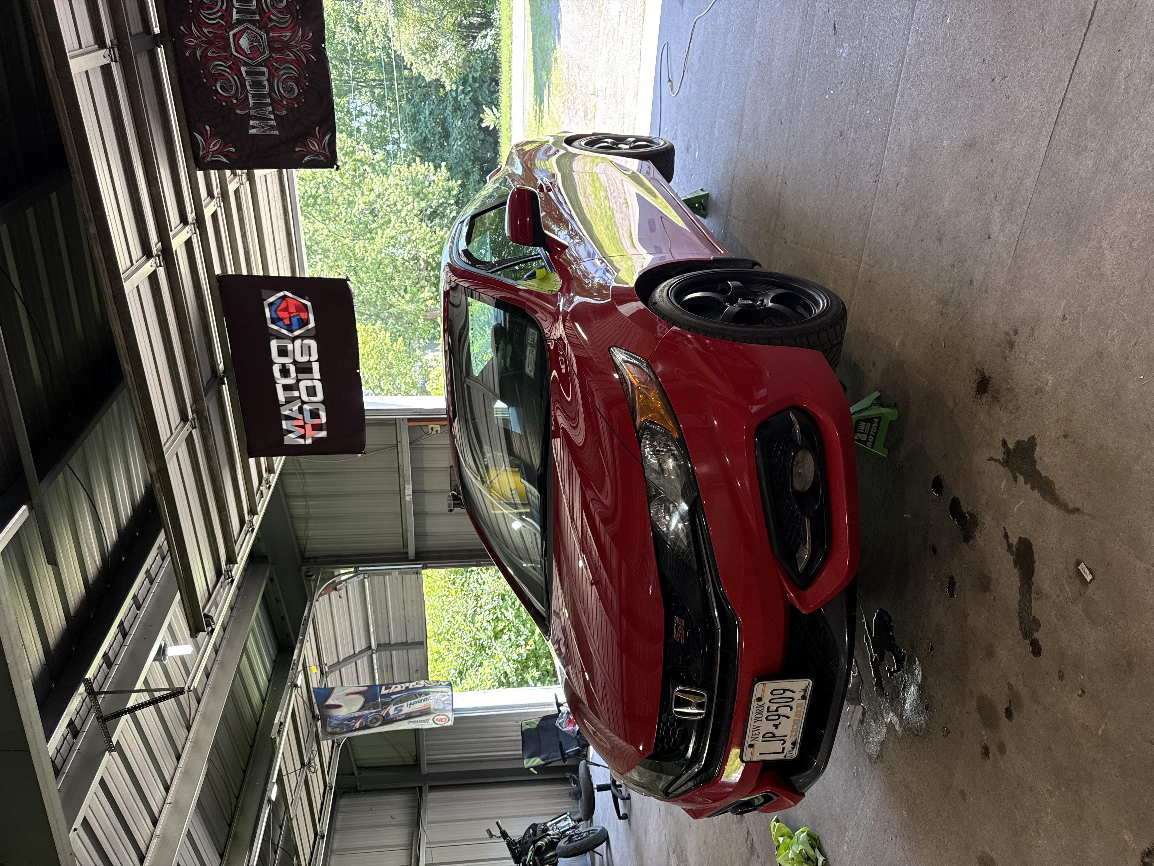 Damien Camann with 2015 Honda Civic Si
