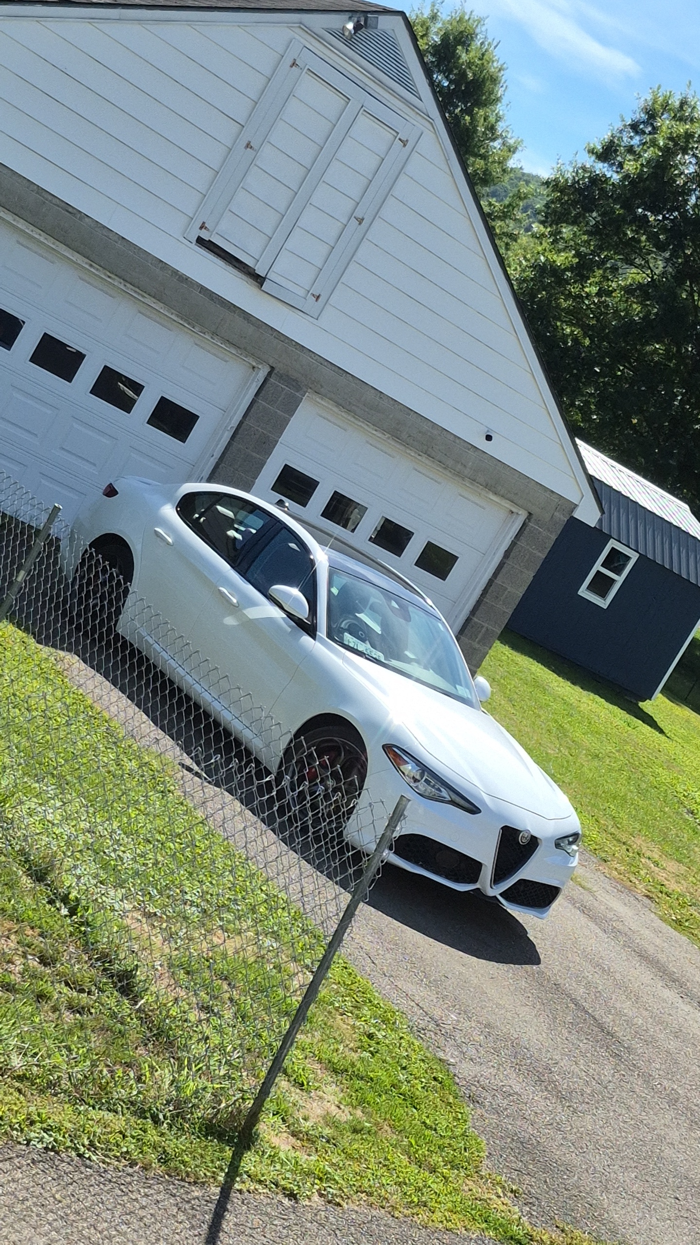 Devin Searles with 2018 Alfa Romeo Guilia TI w/Sports package
