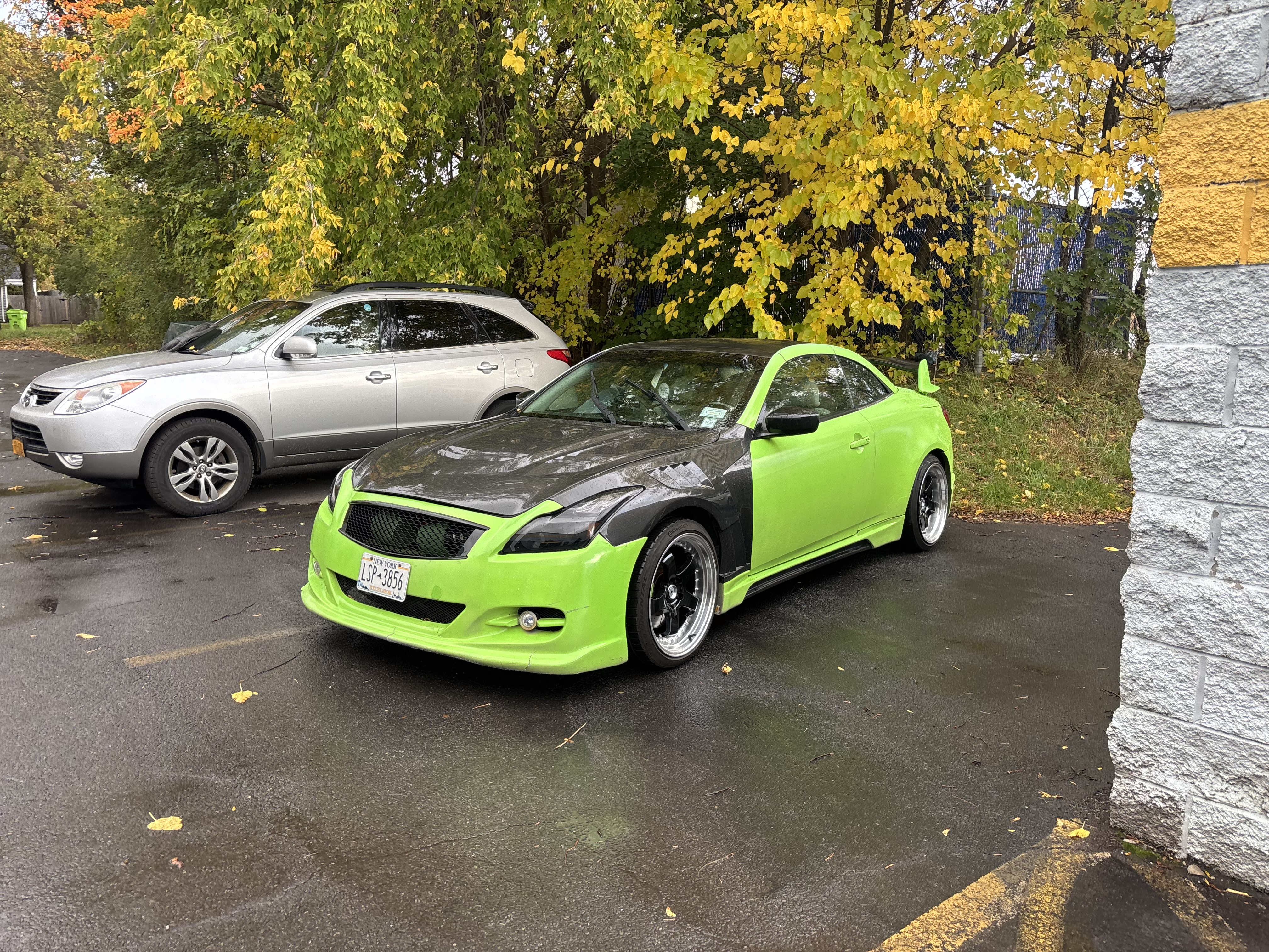 Jayden Liehs with 2009 Infiniti G37 Convertible