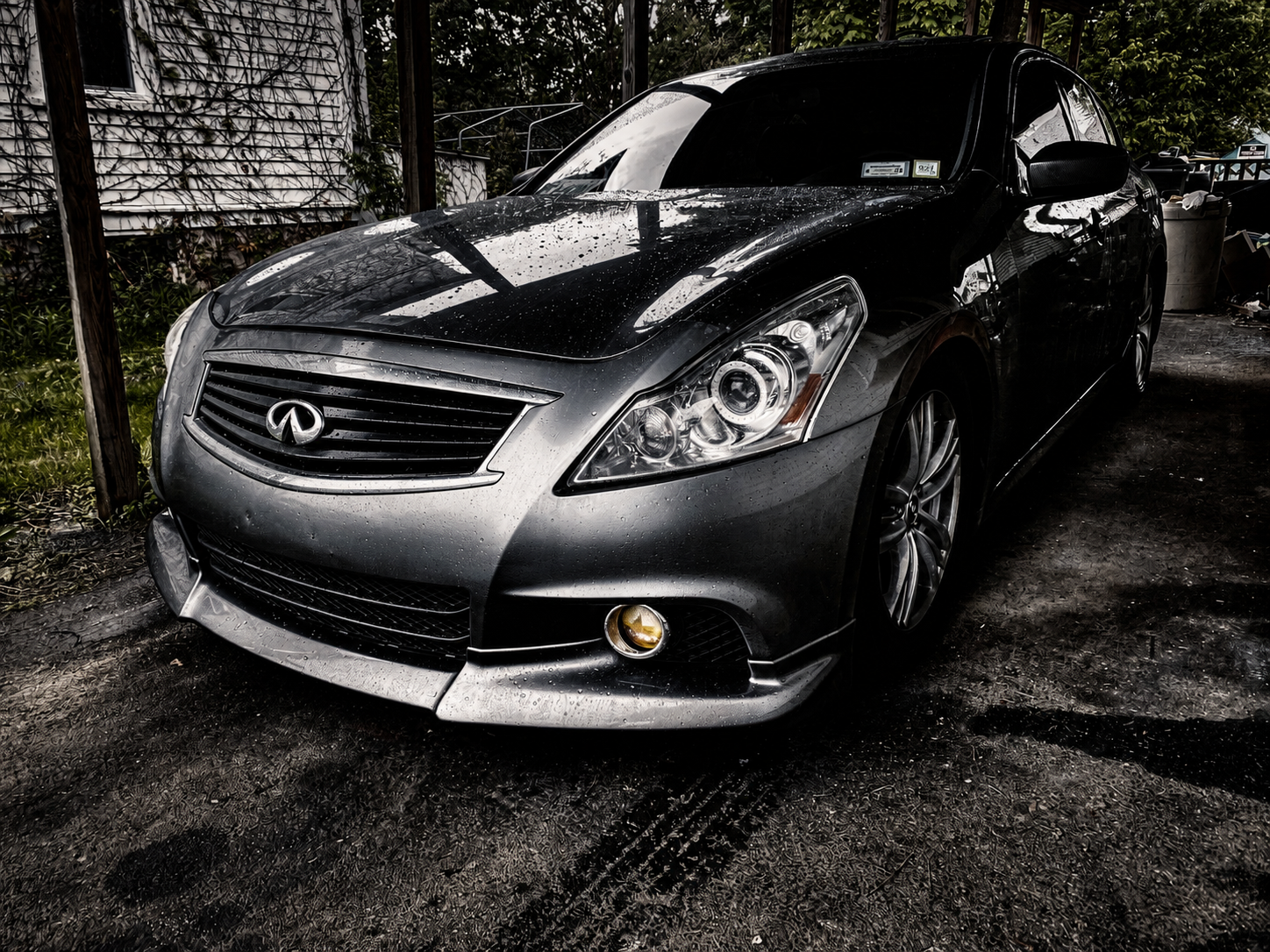 Kensiel Santos with 2011 Infiniti G37 X