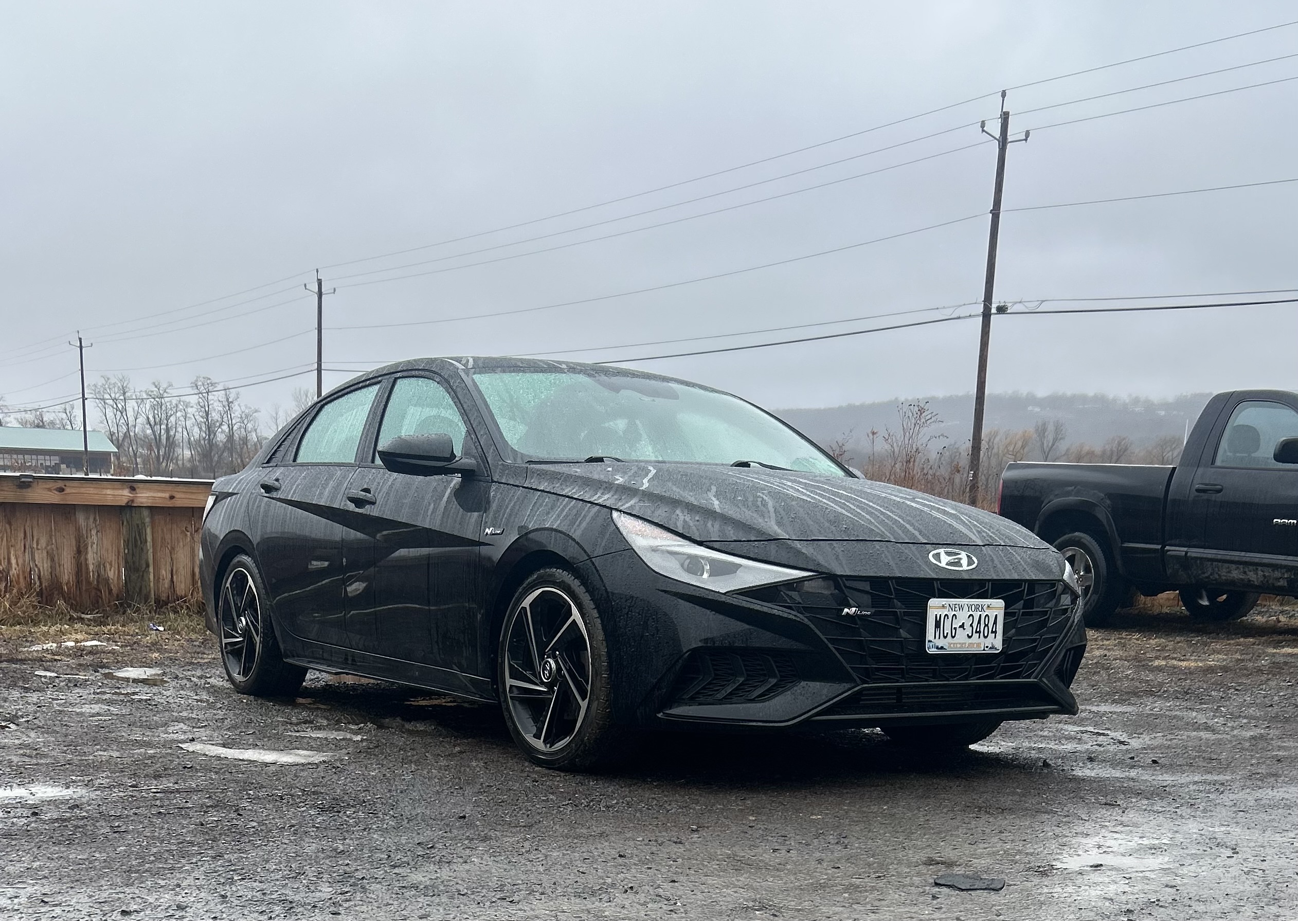 Tre Oldfield with 2021 Hyundai Elantra N Line