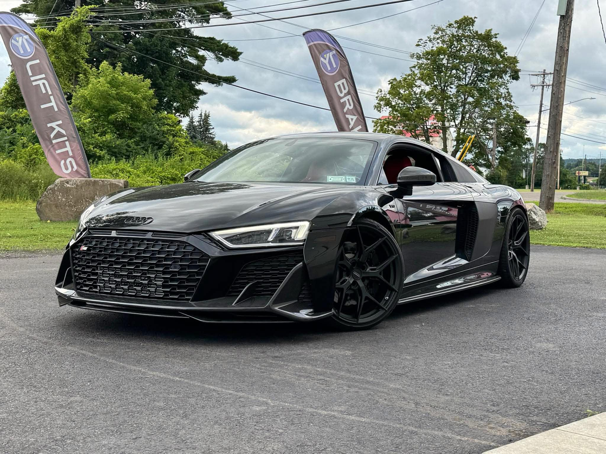 Matthew Rupp with 2017 Audi R8 V10 Twin Turbo