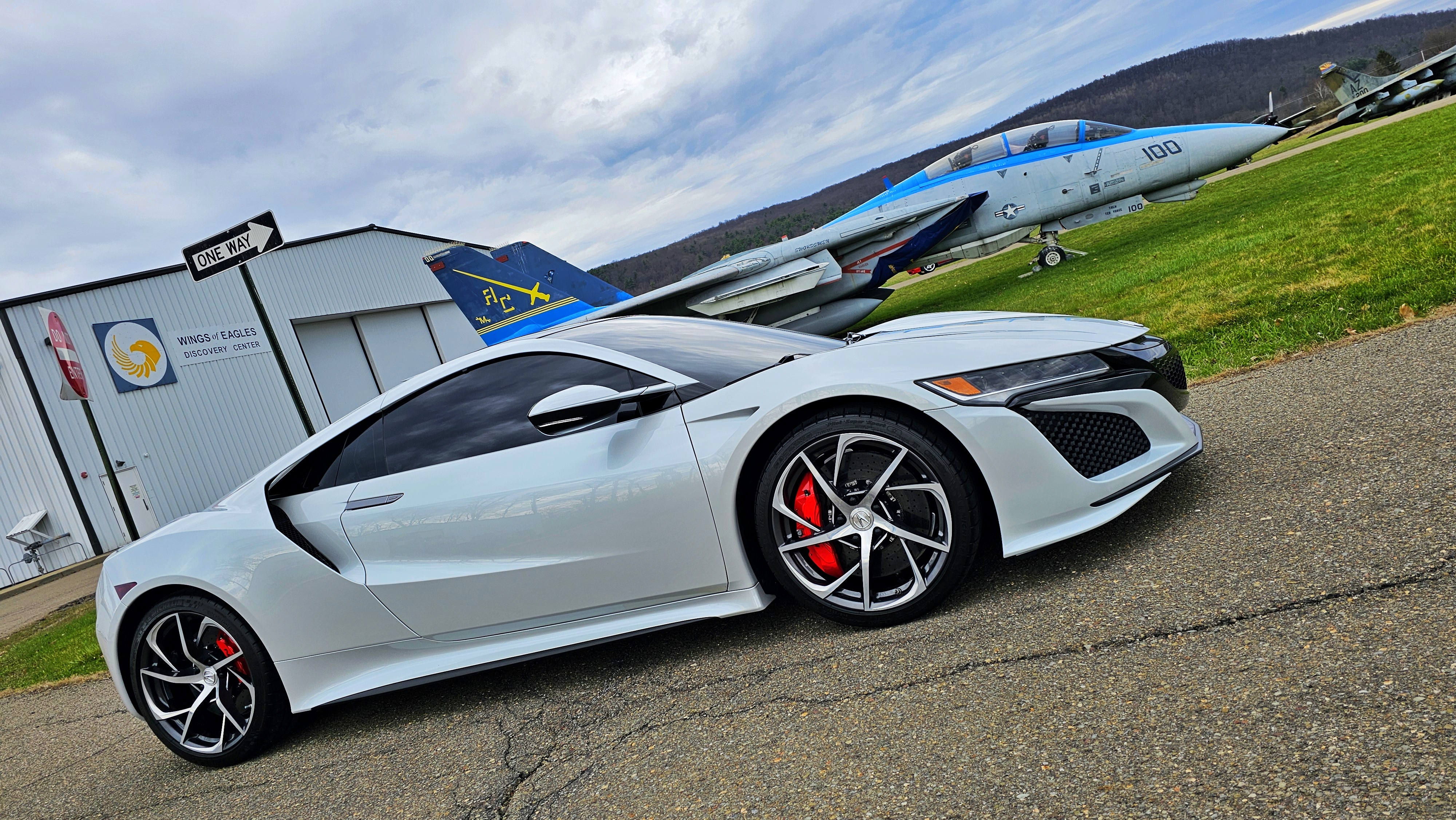 Brian Hunter with 2017 Acura NSX SH